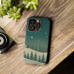 Winter Night Sky iPhone Case - Christmas Holiday Collection