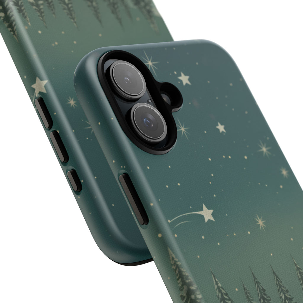 Winter Night Sky iPhone Case - Christmas Holiday Collection