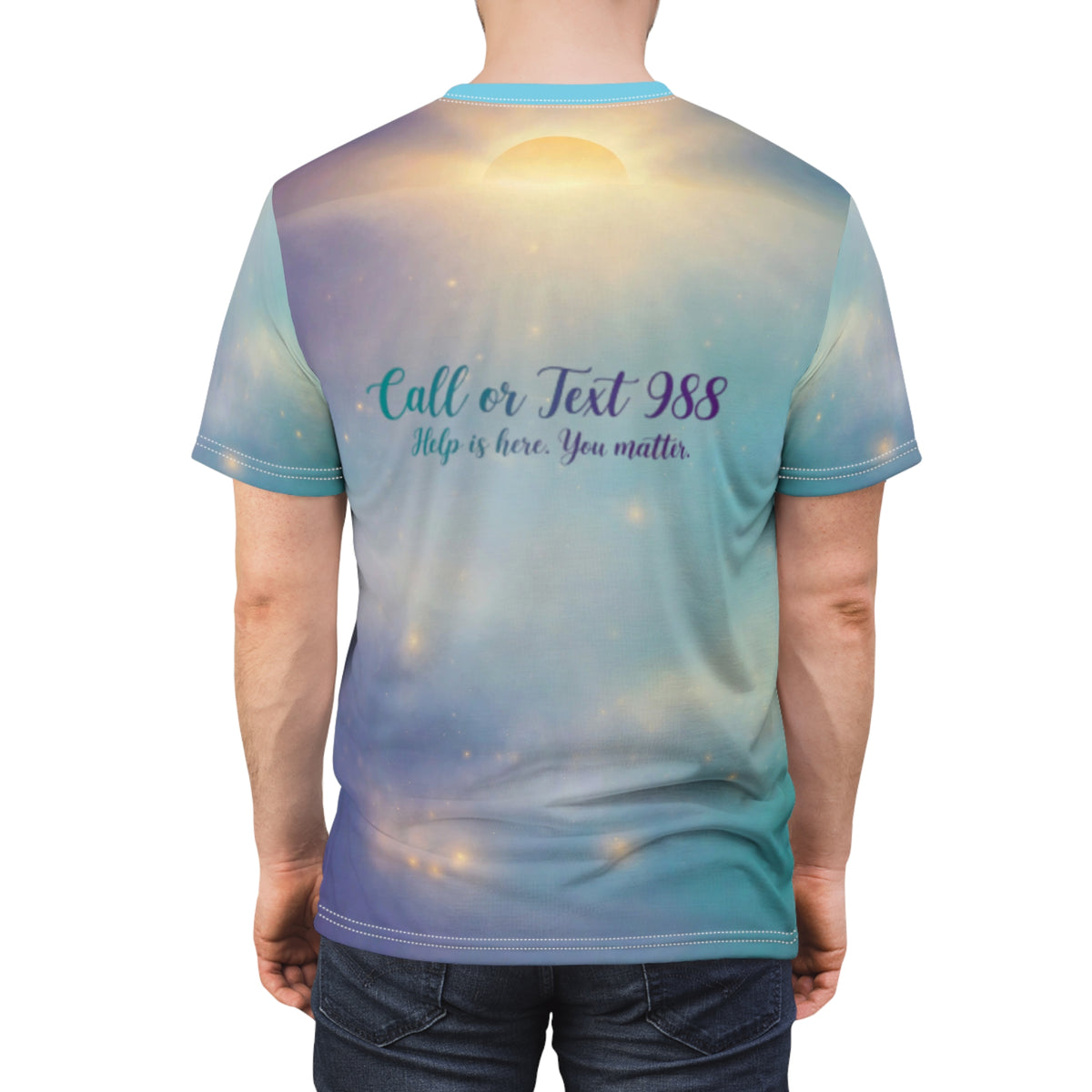 You Are Not Alone All-Over Print Tee