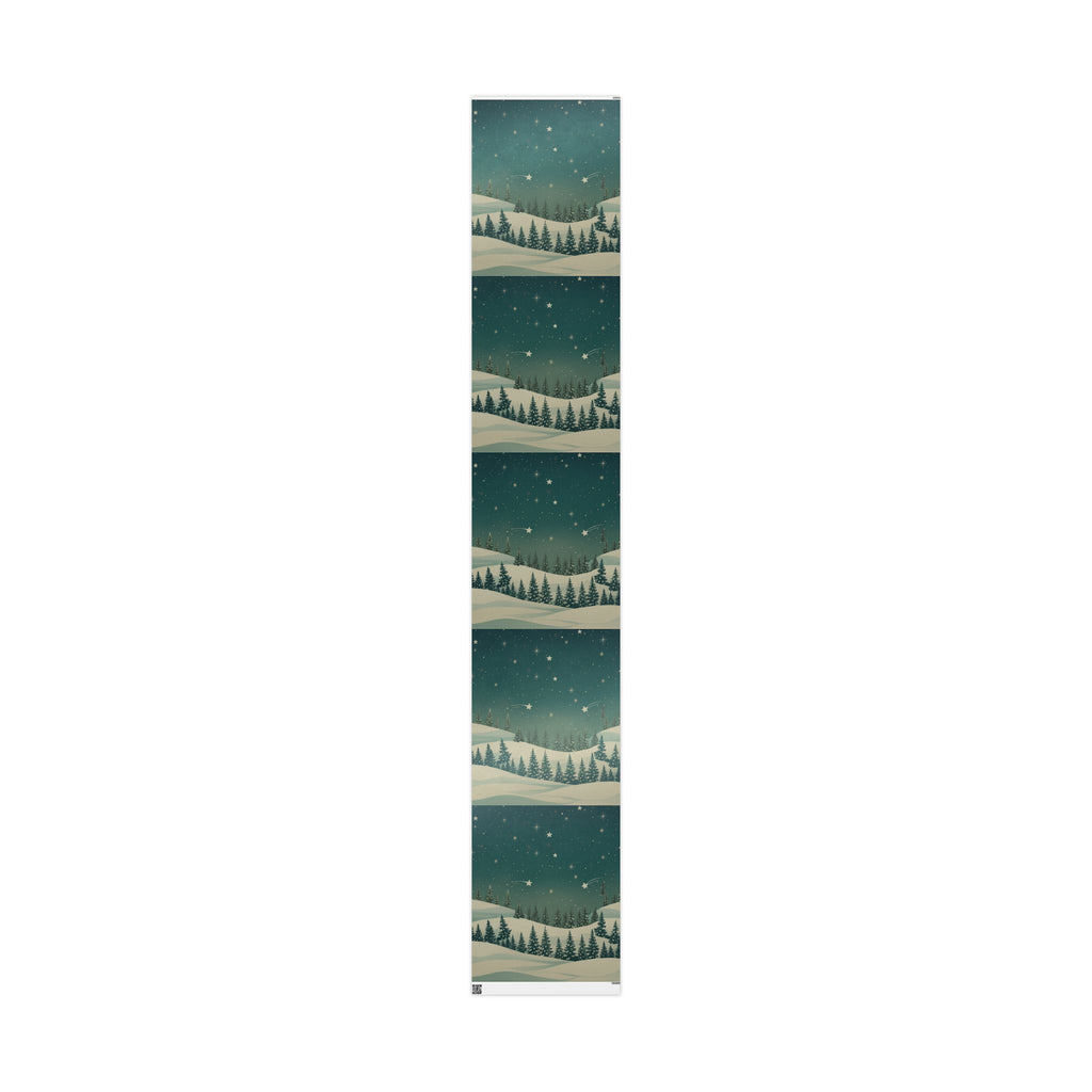 Winter Forest Wrapping Paper Roll - Christmas Holiday Collection