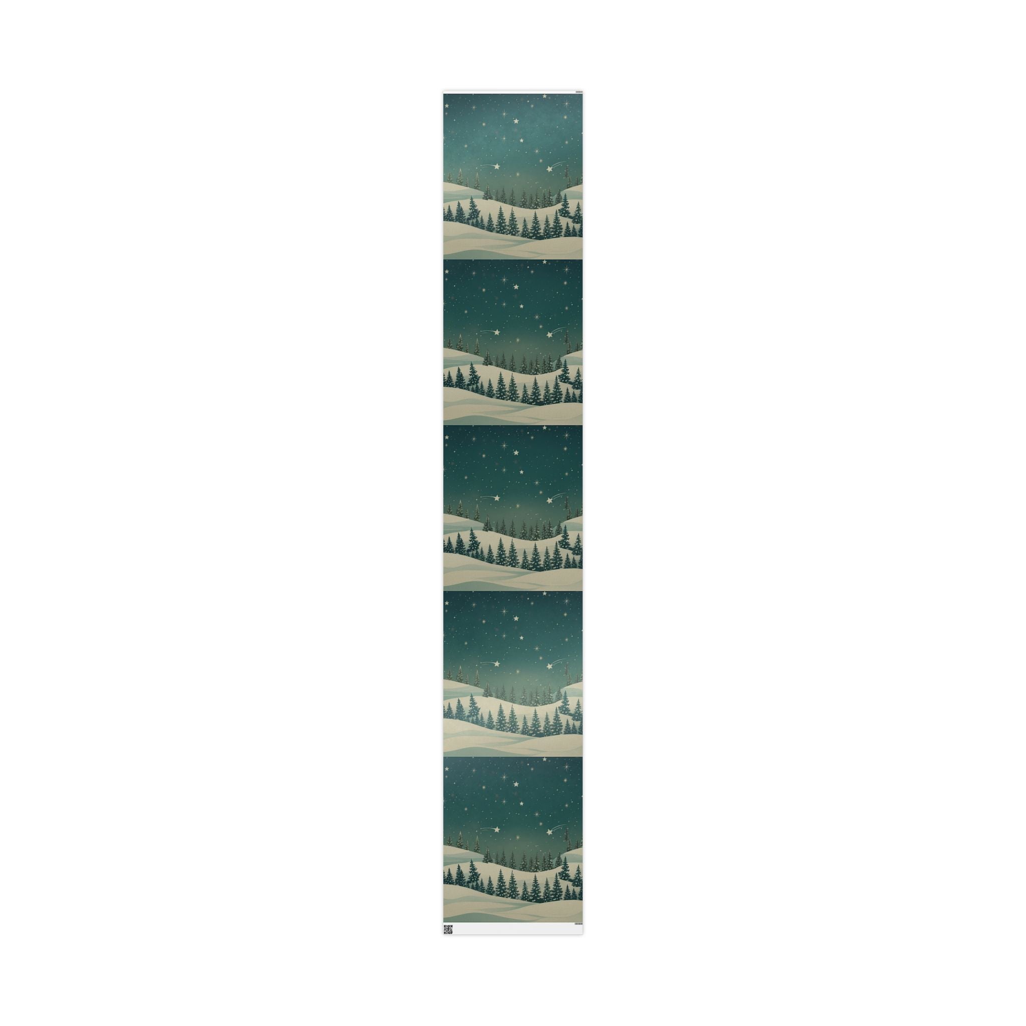 Winter Forest Wrapping Paper Roll - Christmas Holiday Collection