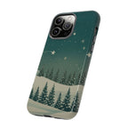 Winter Night Sky iPhone Case - Christmas Holiday Collection