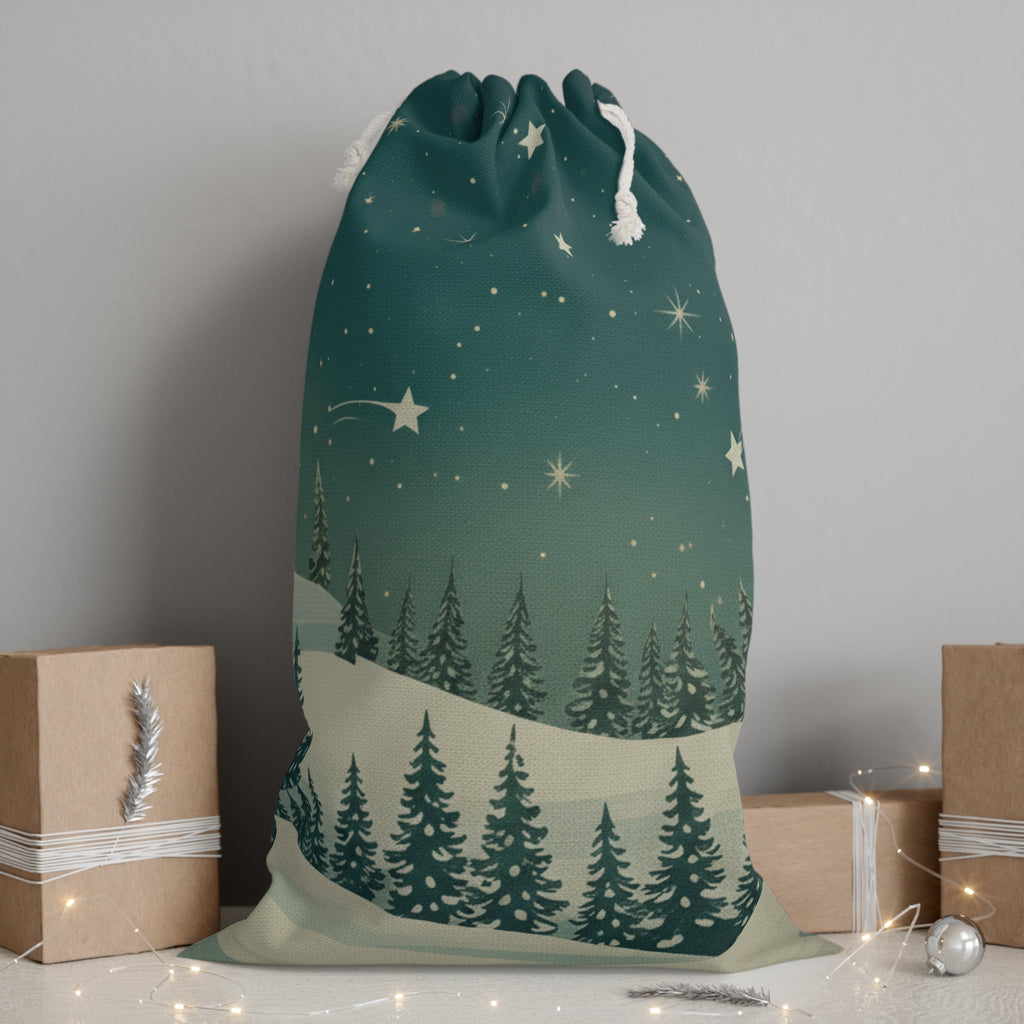 Drawstring Sack - Christmas Holiday Collection