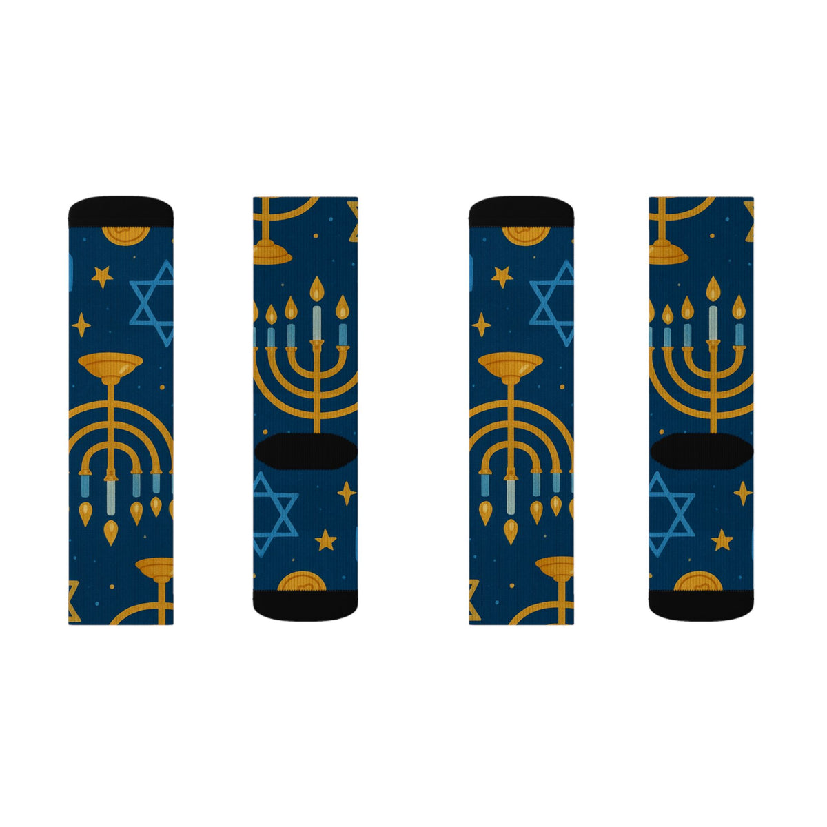Hanukkah Crew Socks