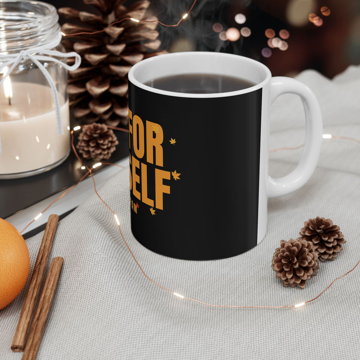 Fall For Yourself Ceramic Mug