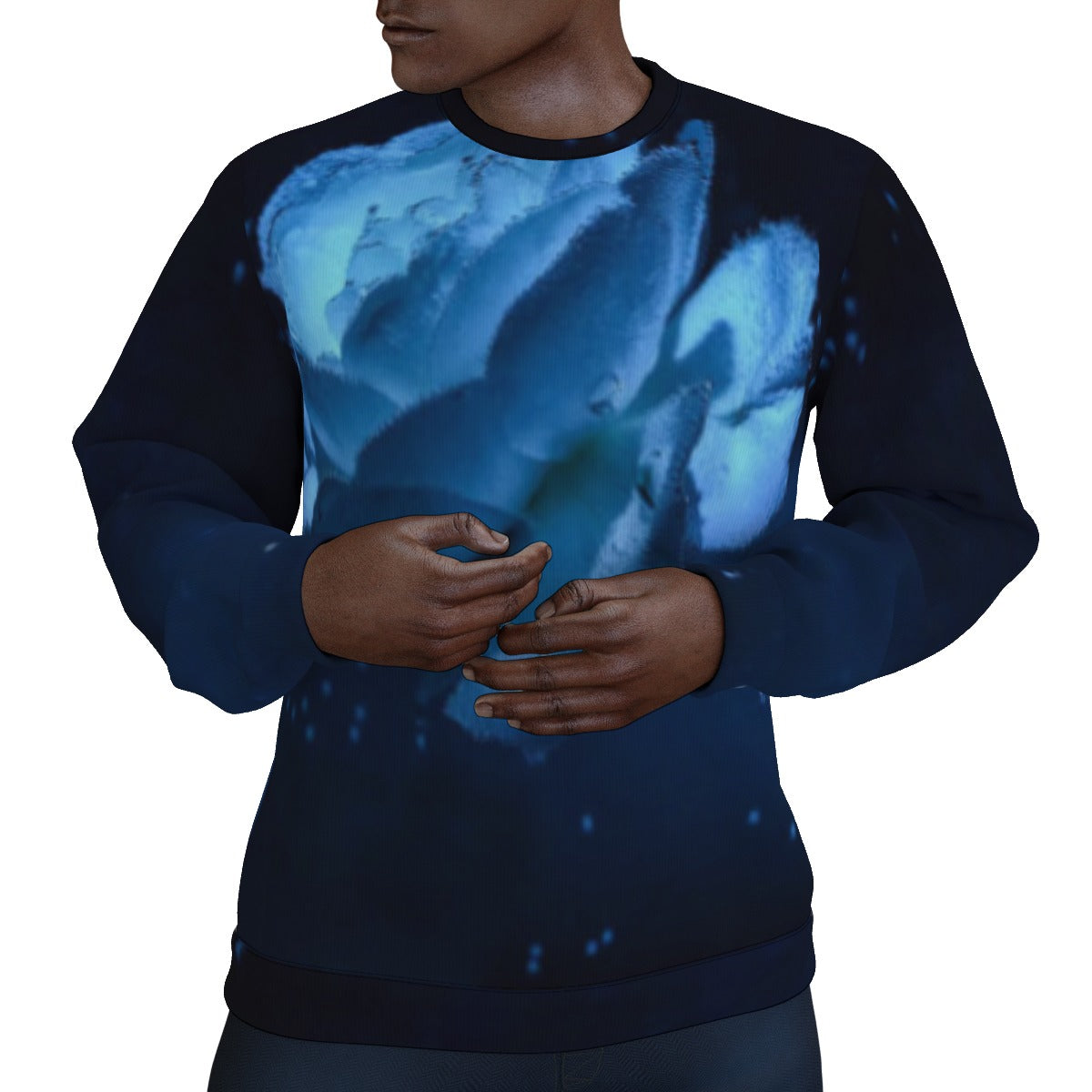 All-Over Print Men's Thicken Sweater