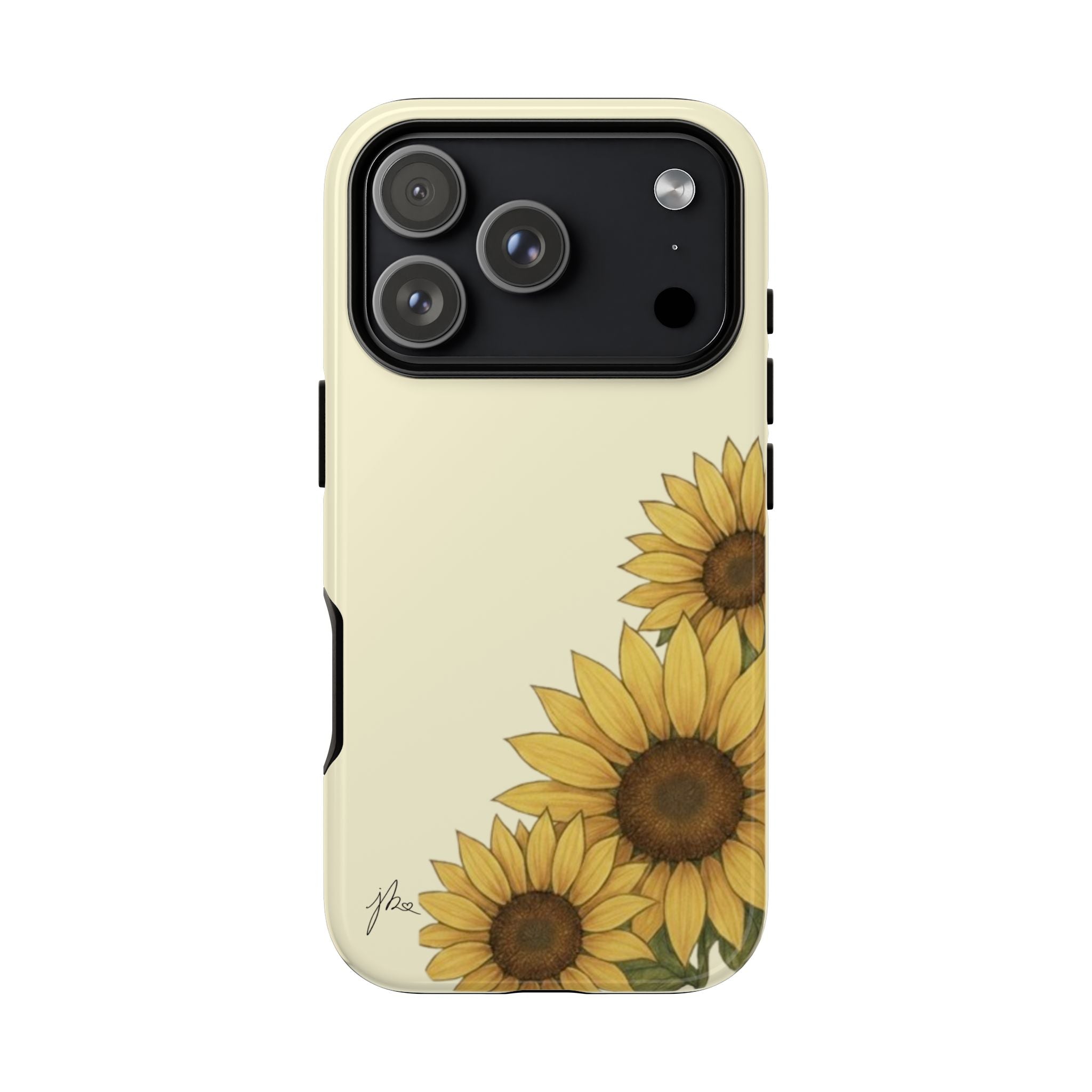 iPhone 8 - 12, 16 - 17 Tough Case - Sunflower Signature Collection by Juli