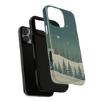 Winter Night Sky iPhone Case - Christmas Holiday Collection
