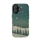 Winter Night Sky iPhone Case - Christmas Holiday Collection