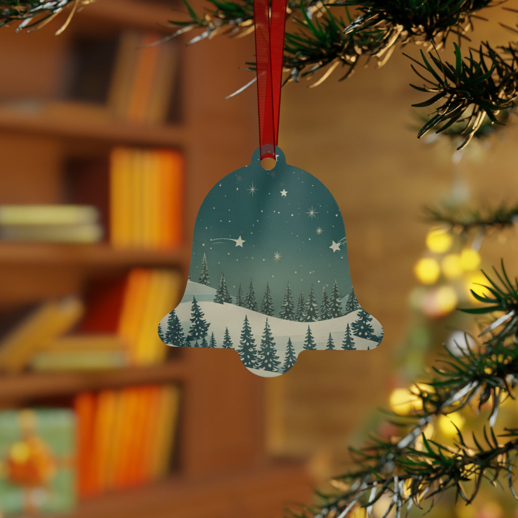 Bell Metal Ornament - Christmas Holiday Collection