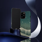Winter Night Sky iPhone Case - Christmas Holiday Collection