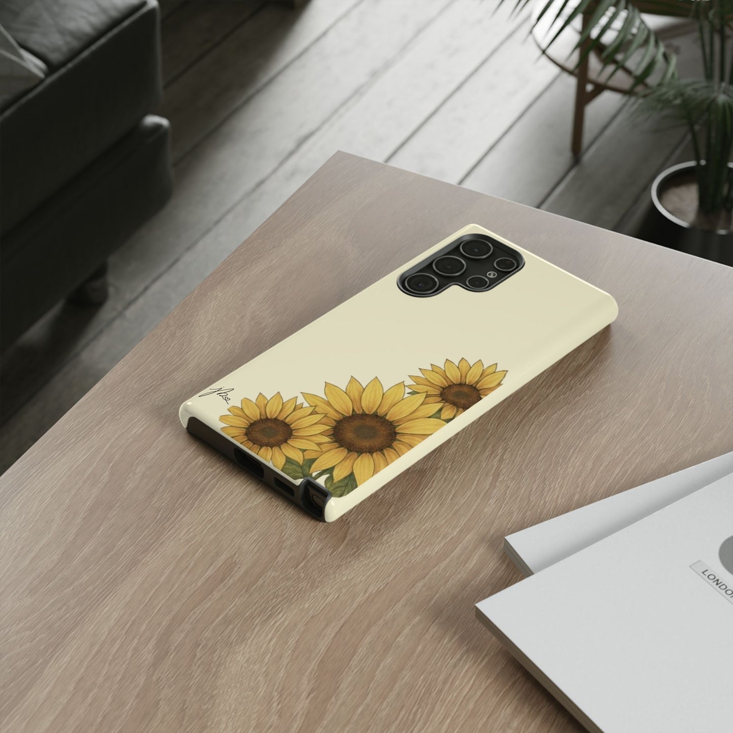 Samsung Galaxy/Google Pixel Tough Case - Sunflower Signature Collection by Juli