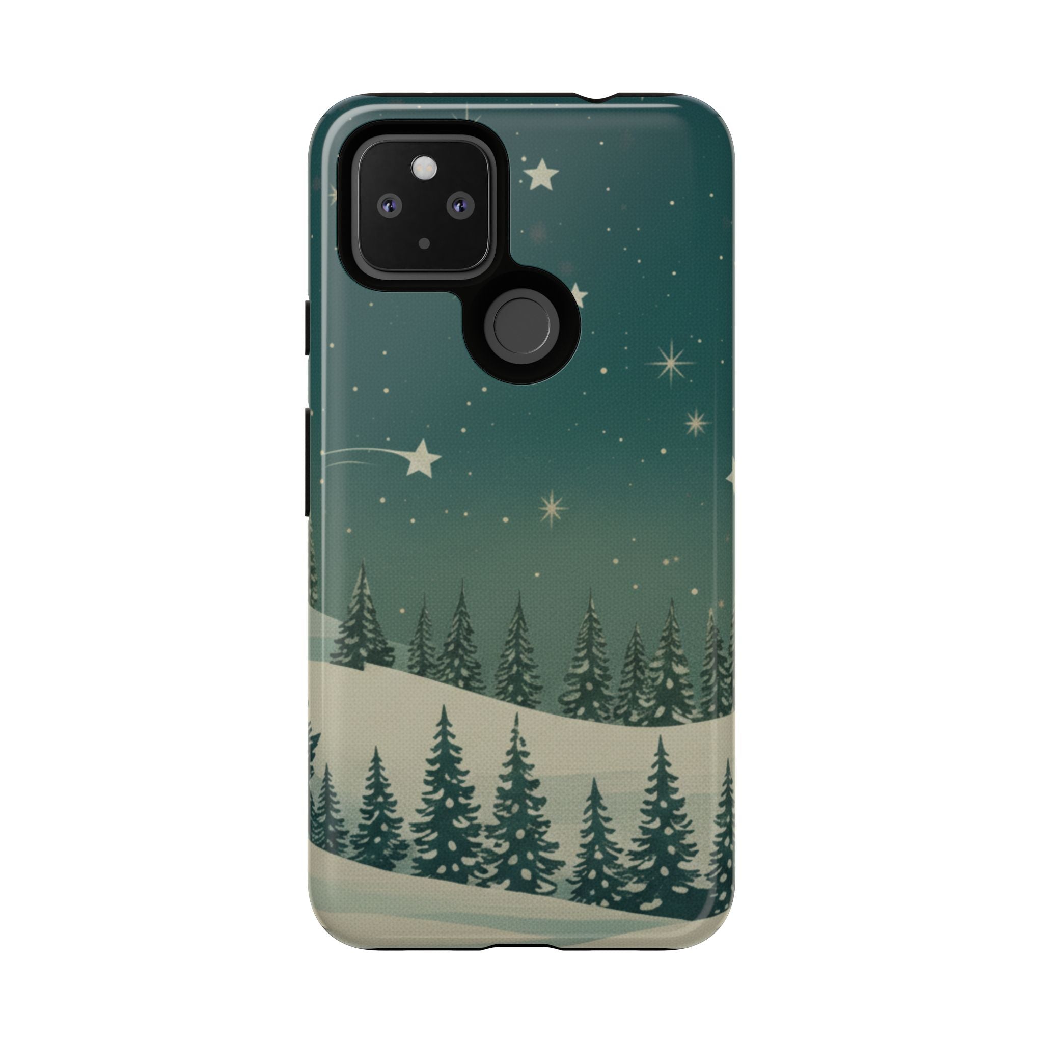Winter Night Samsung Galaxy/Google Pixel Phone Case - Christmas Holiday Collection
