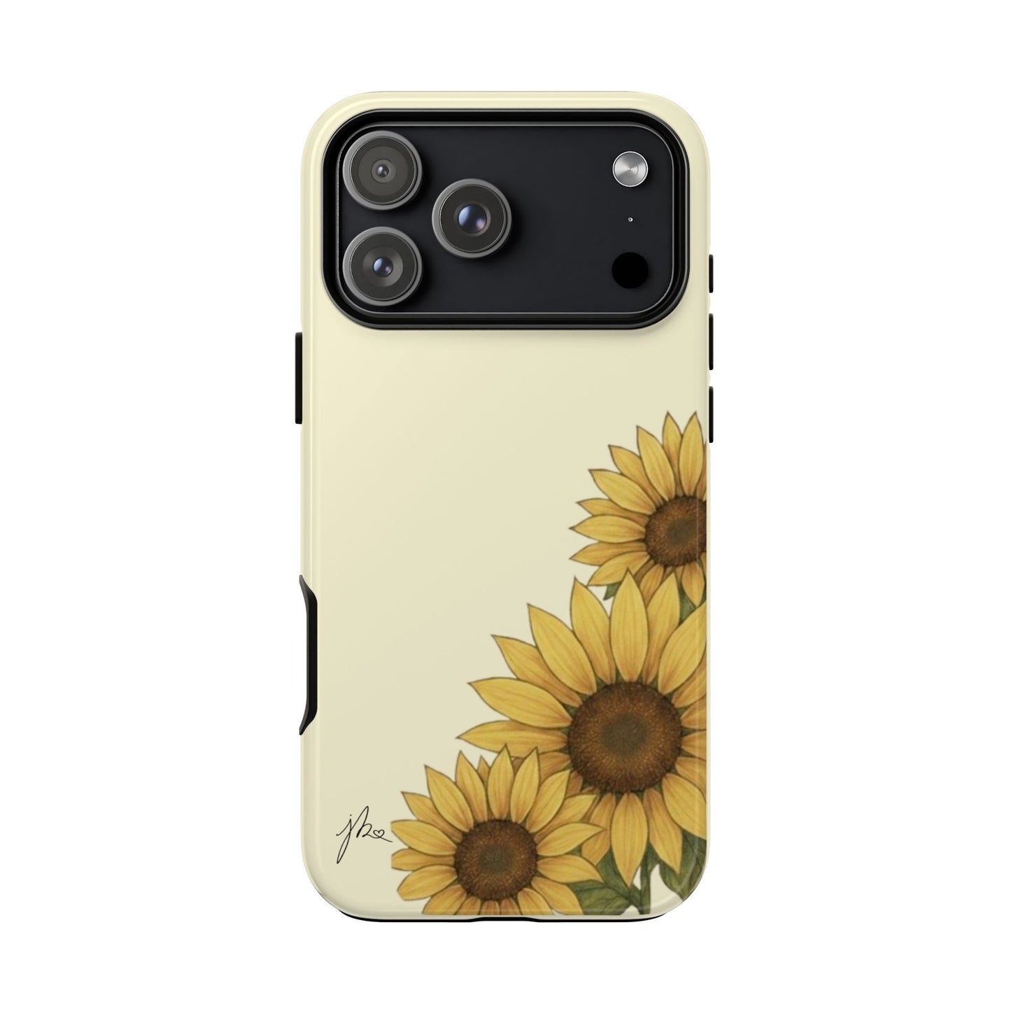 iPhone 8 - 12, 16 - 17 Tough Case - Sunflower Signature Collection by Juli