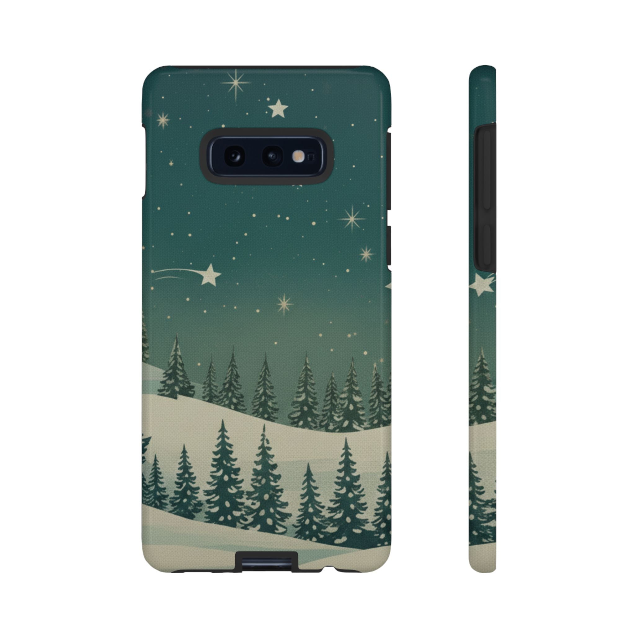 Winter Night Samsung Galaxy/Google Pixel Phone Case - Christmas Holiday Collection