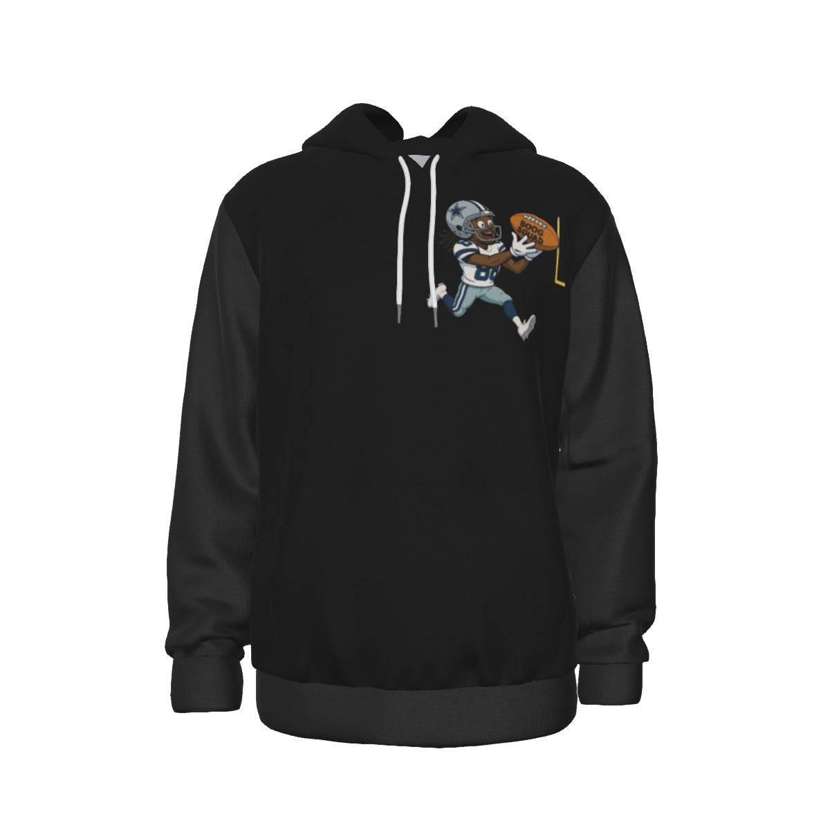 All-Over Print Men's Thicken Pullover Hoodie - Devens Exclusive Boog Squad Collection