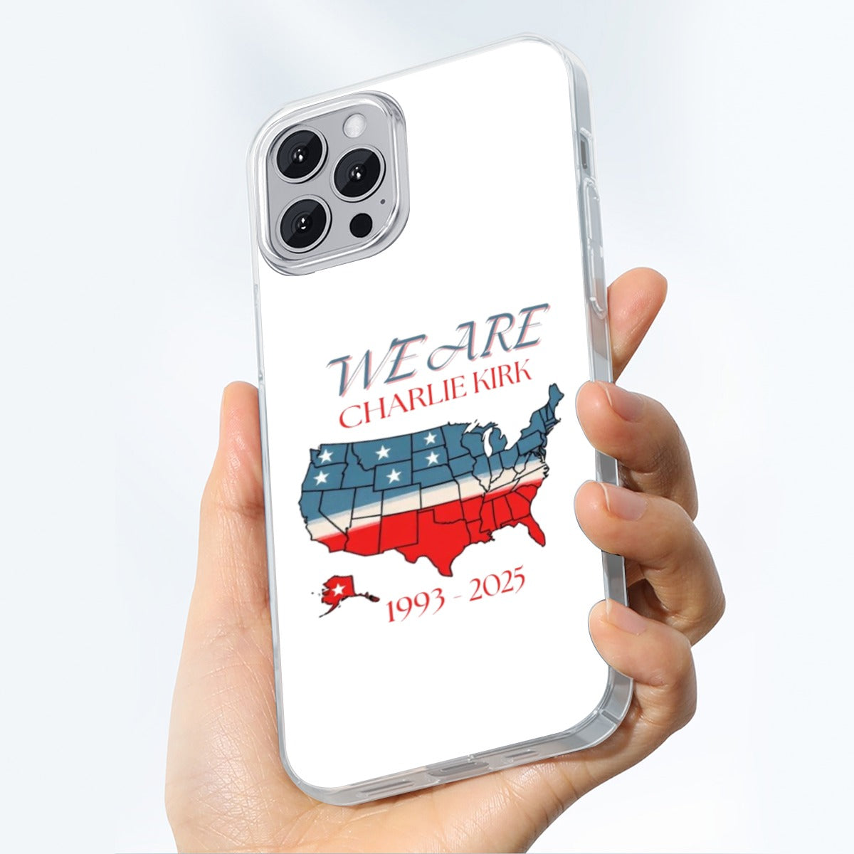 iPhone 14 15 Series Mobile Phone Case | TPU - We Are Charlie Kirk Collection