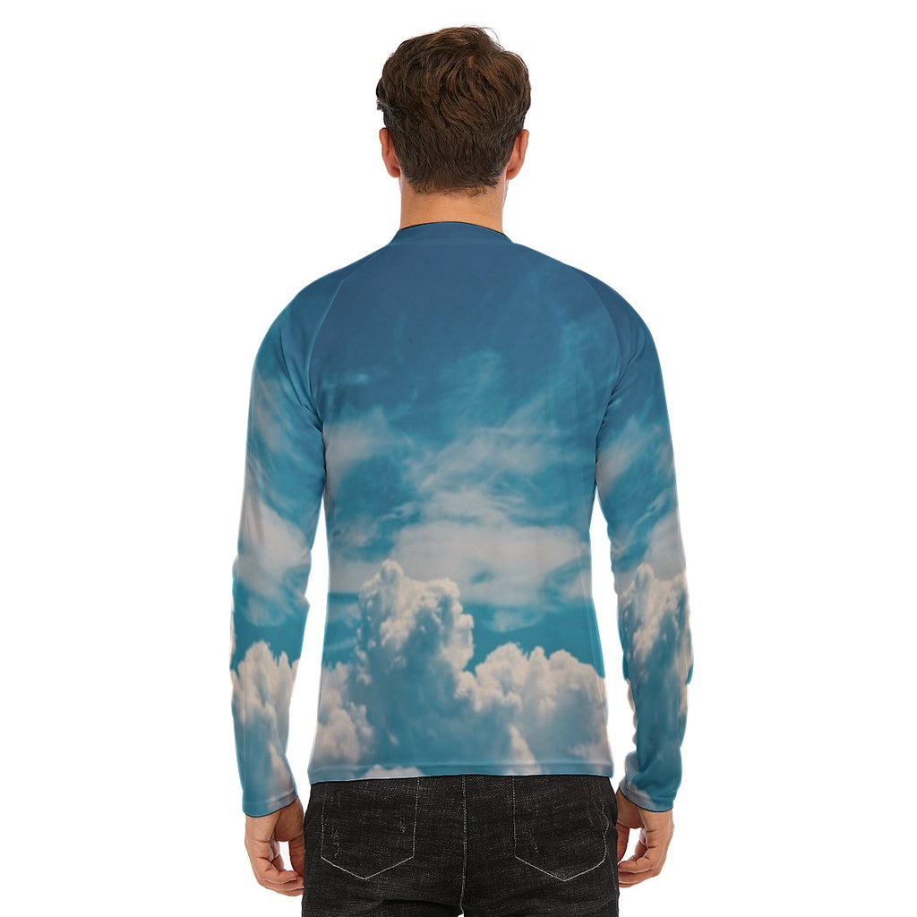 All-Over Print Men's Long Sleeve Tight surf clothing