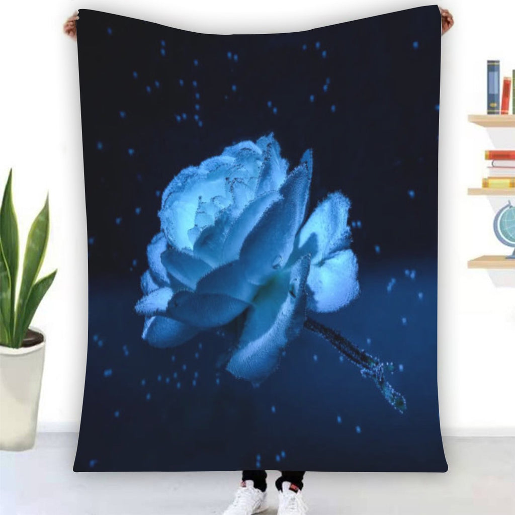 Single-Side Printing Flannel Blanket