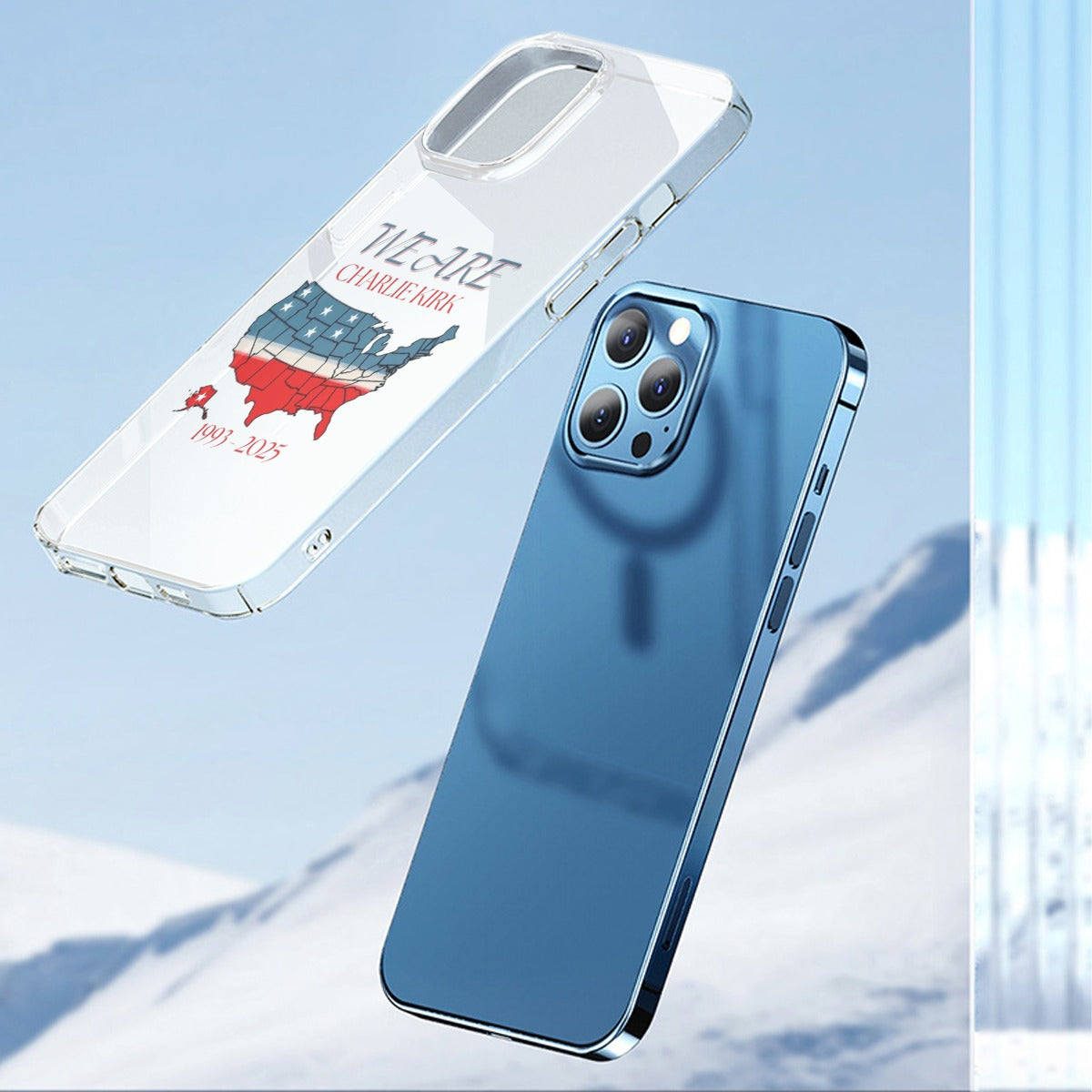 iPhone 14 15 Series Mobile Phone Case | TPU - We Are Charlie Kirk Collection