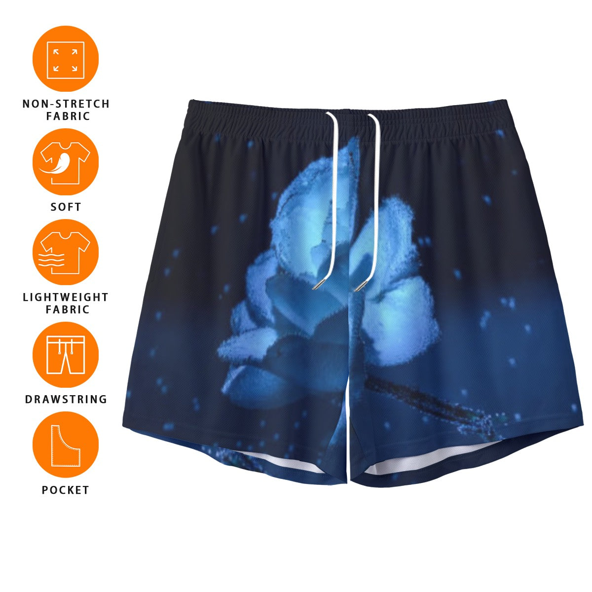 All-Over Print Men's Pocket Customizable Shorts