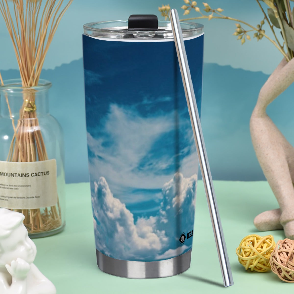 Tumbler 20oz (with Straw)