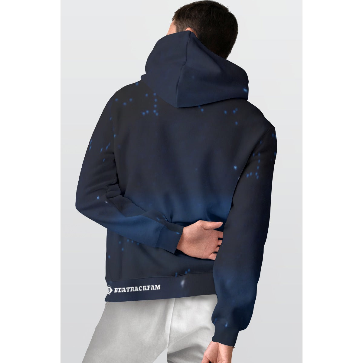 All-Over Print Men's Thicken Pullover Hoodie