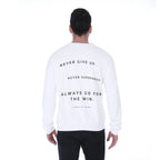 All-Over Print Men's Heavy Fleece Sweatshirt - Charlie Kirk Freedom Microphone Collection