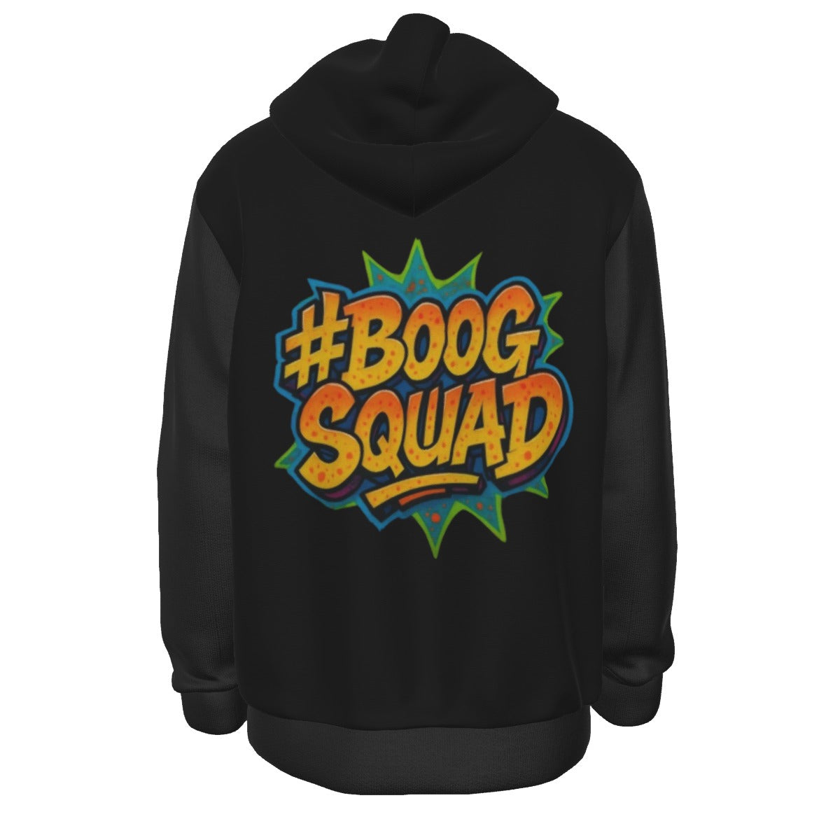 All-Over Print Thicken Pullover Hoodie - Bubbles Exclusive Boog Squad Collection