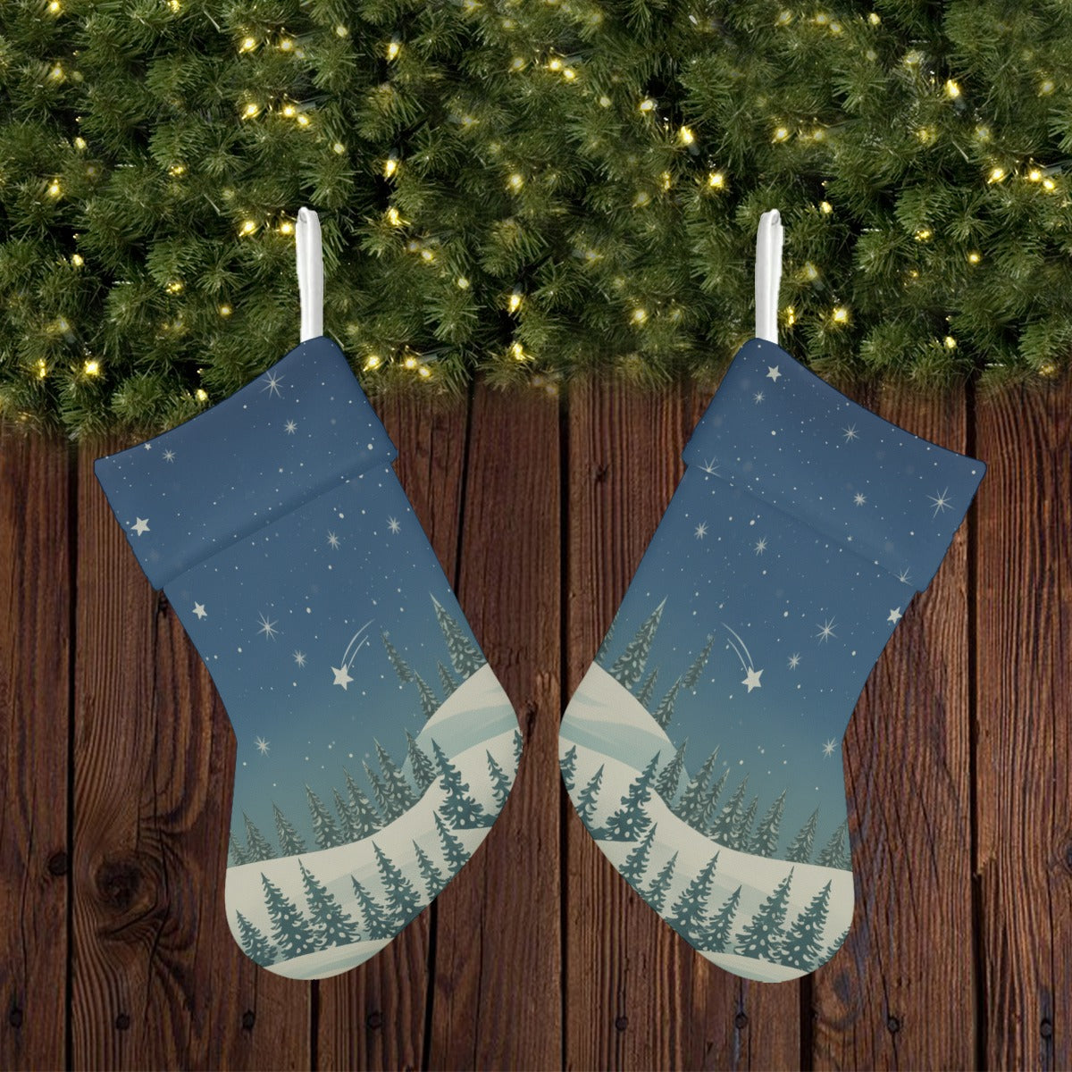 All-Over Print Christmas Socks - Christmas Holiday Collection