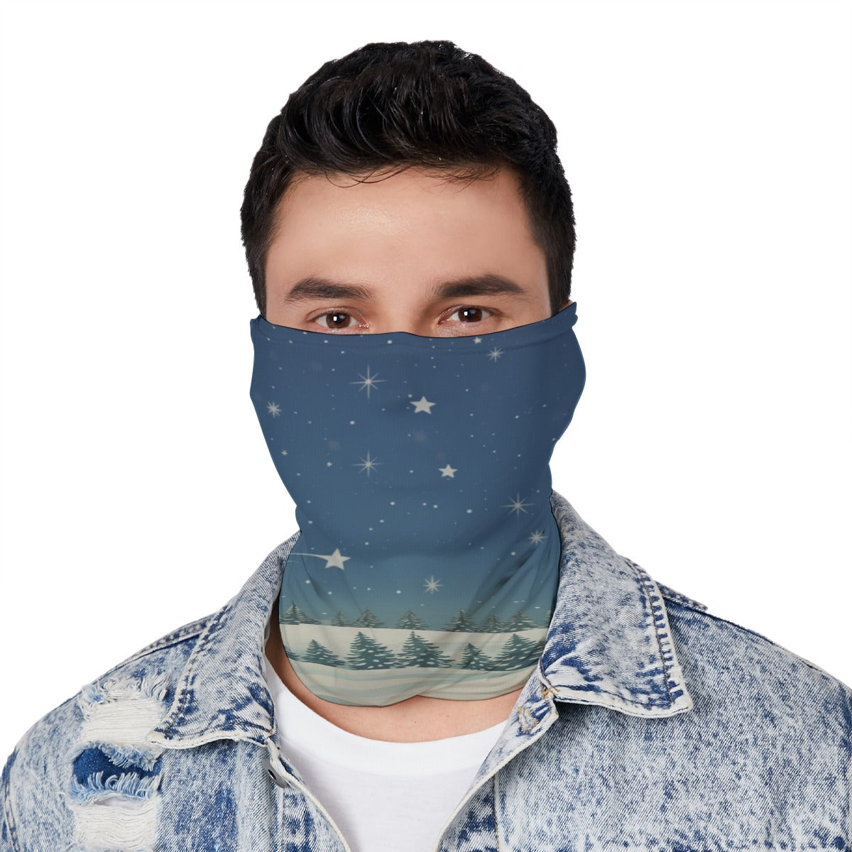 All-Over Print Neck Gaiter - Christmas Holiday Collection