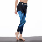 All-Over Print Women's High Waist Leggings | Side Stitch Closure