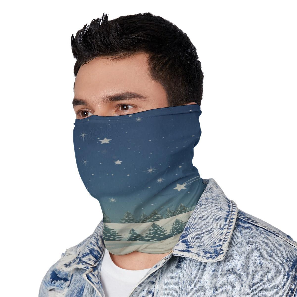All-Over Print Neck Gaiter - Christmas Holiday Collection