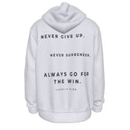 All-Over Print Men's Thicken Pullover Hoodie - Charlie Kirk Freedom Microphone Collection