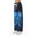 All-Over Print Women's High-waisted Straight-leg Trousers
