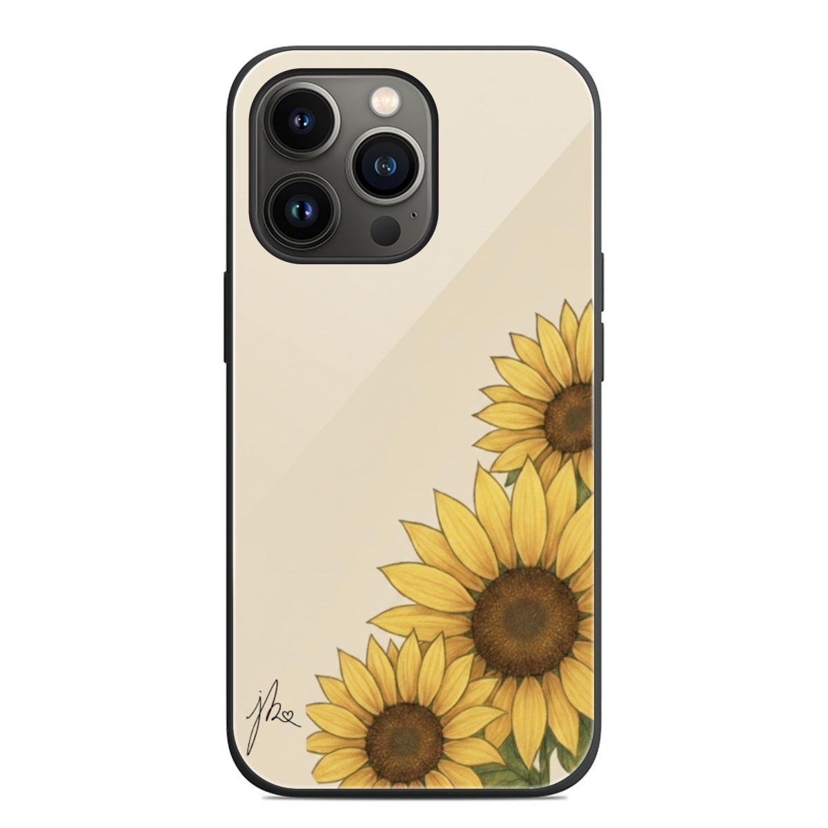 iPhone 13 Series Mobile Phone Case | Glass - Sunflower Signature Collection by Juli