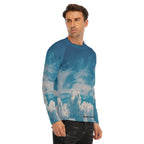 All-Over Print Men's Long Sleeve Tight surf clothing