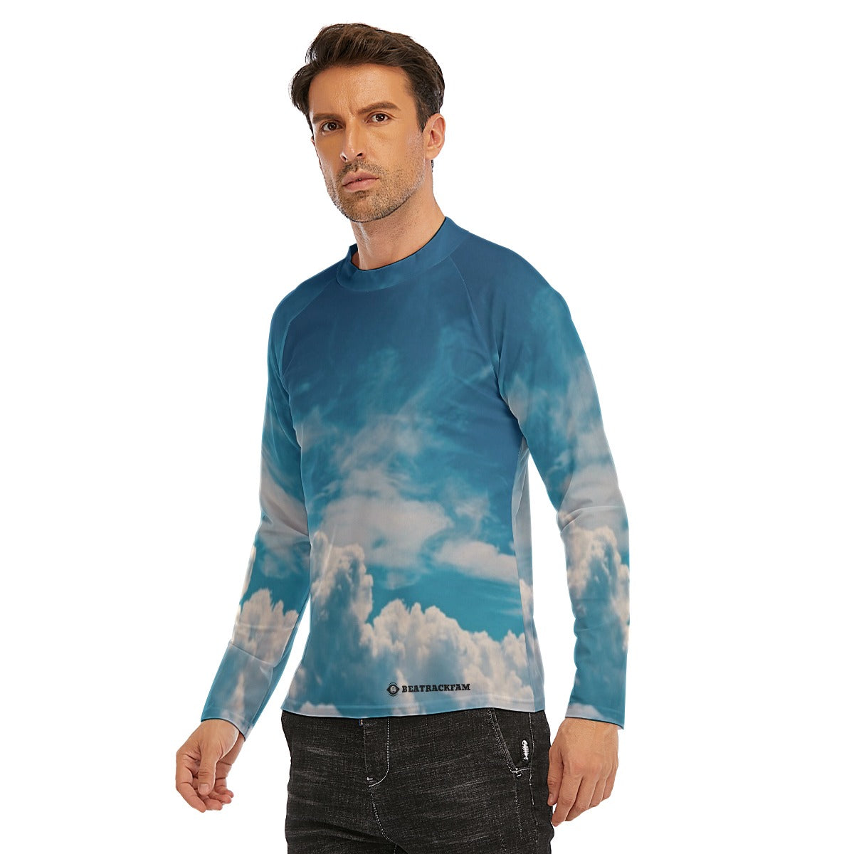 All-Over Print Men's Long Sleeve Tight surf clothing