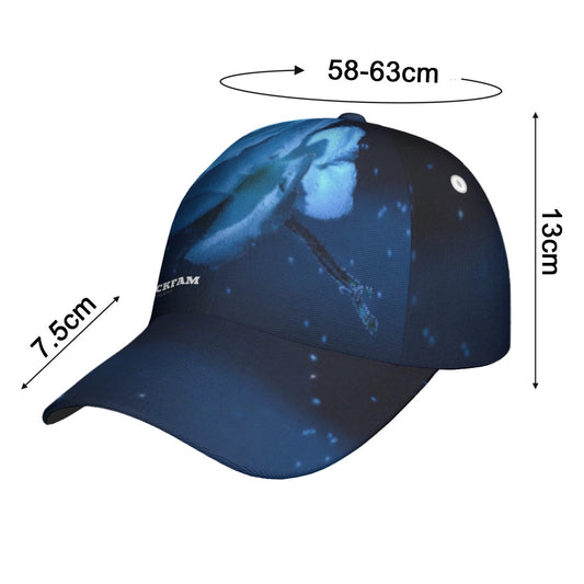 All-Over Print Peaked Cap With Box