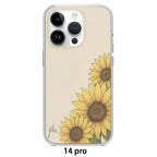 iPhone 14/15 Series Mobile Phone Case | TPU - Sunflower Signature Design by Juli