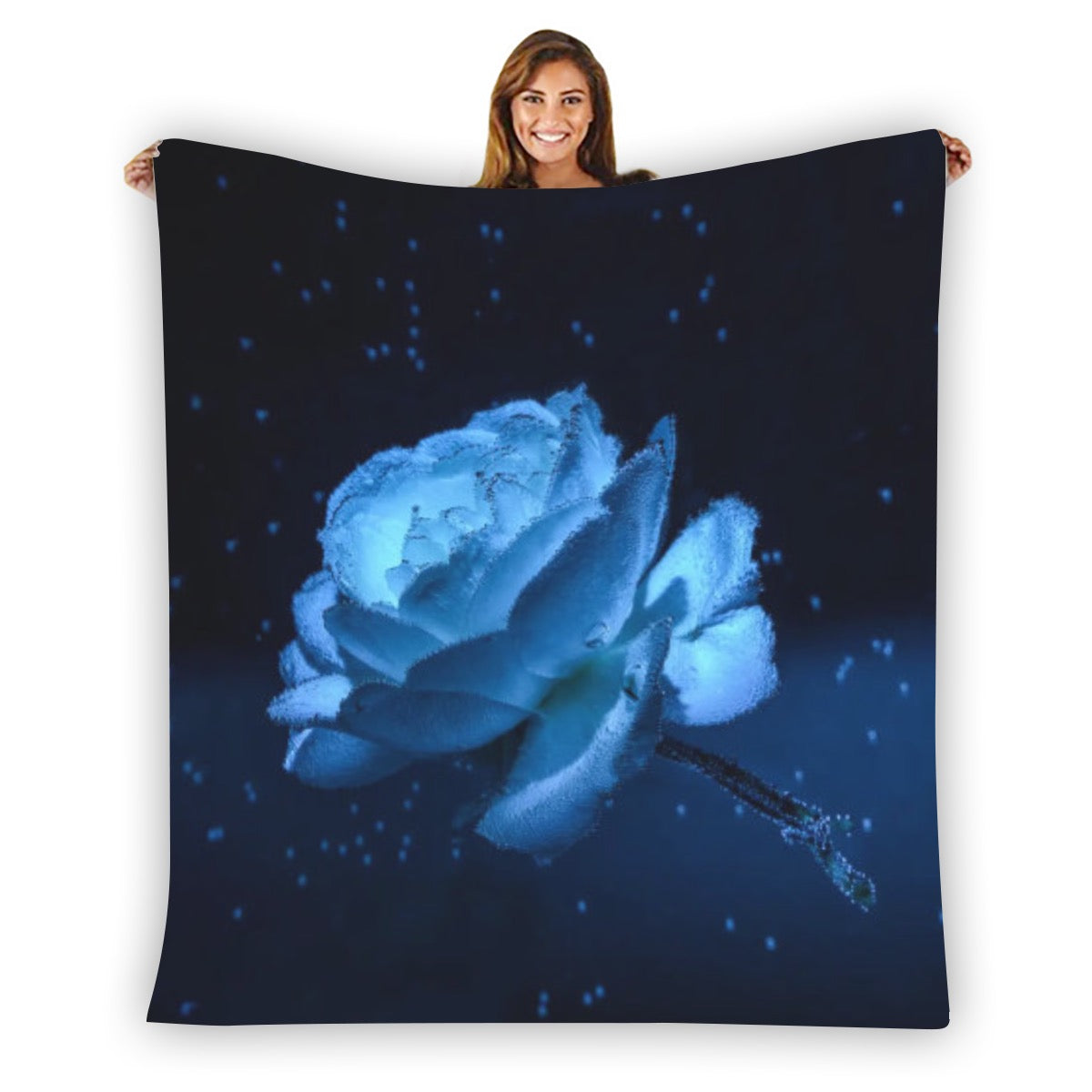 Single-Side Printing Flannel Blanket