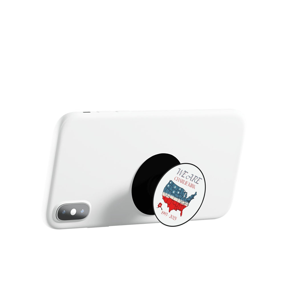 Airbag mobile phone holder - We Are Charlie Kirk Collection