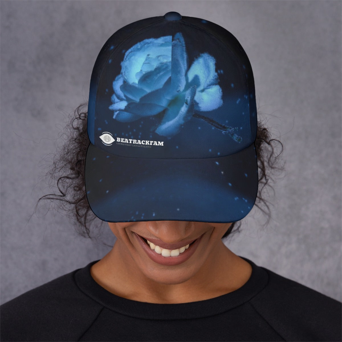 All-Over Print Peaked Cap With Box