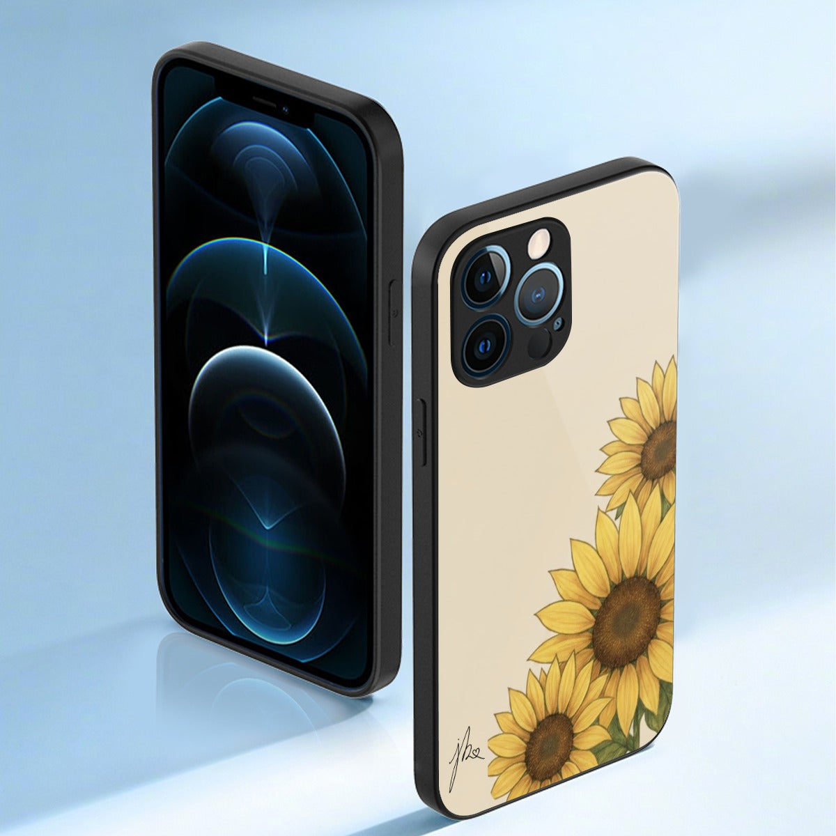 iPhone 13 Series Mobile Phone Case | Glass - Sunflower Signature Collection by Juli