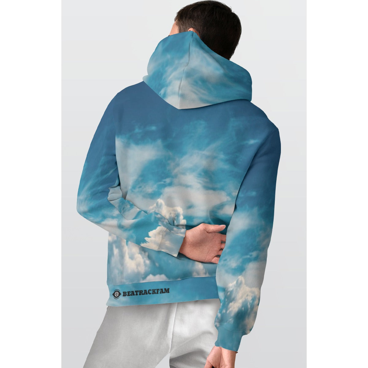 All-Over Print Men's Thicken Pullover Hoodie