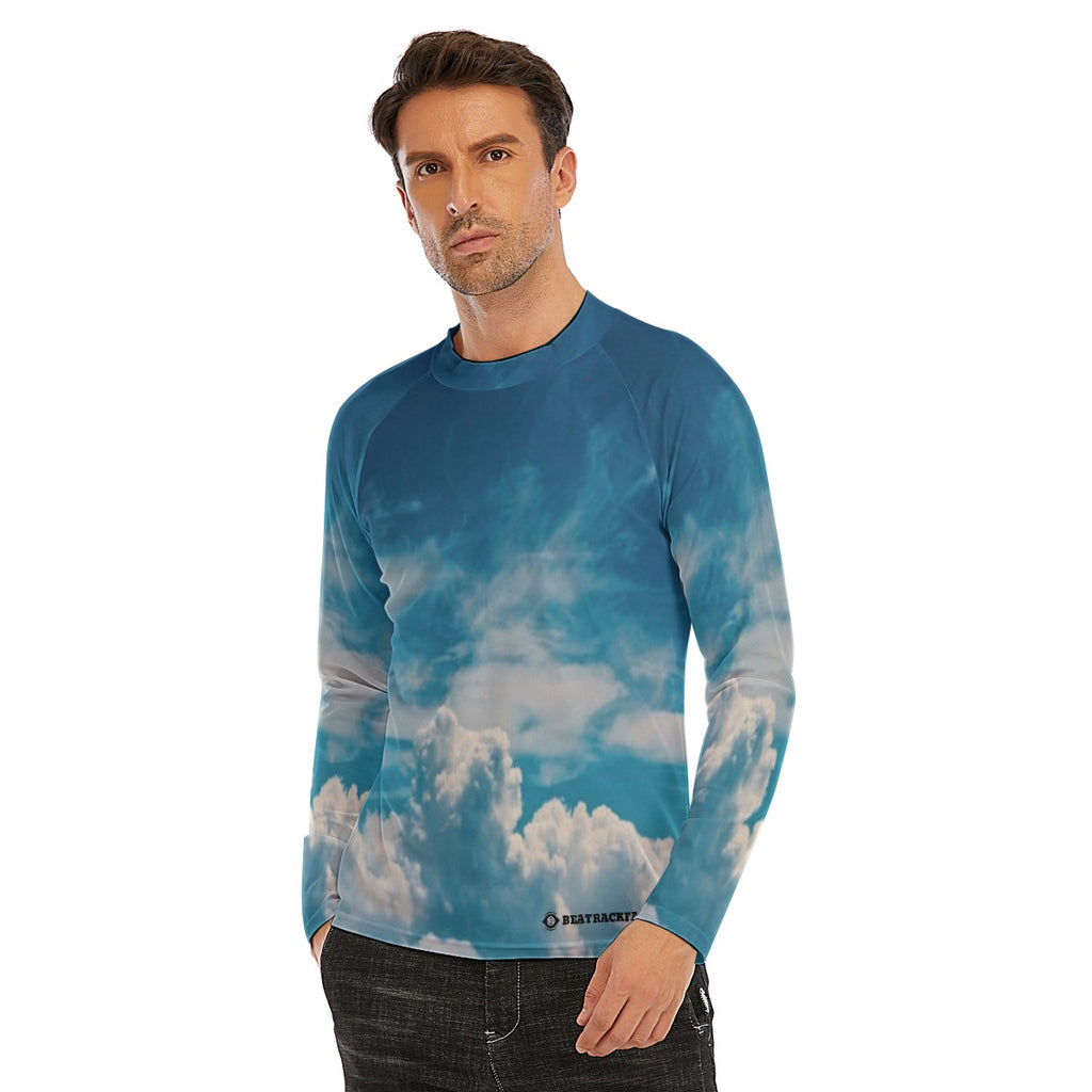 All-Over Print Men's Long Sleeve Tight surf clothing