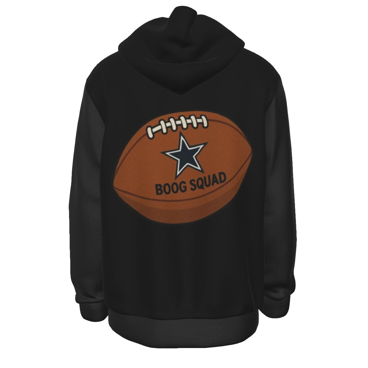 All-Over Print Men's Thicken Pullover Hoodie - Devens Exclusive Boog Squad Collection