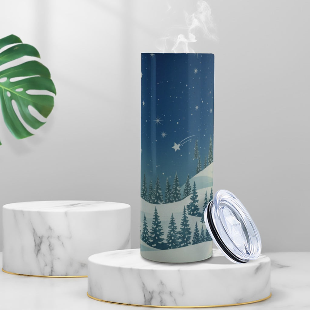 Tumbler with twinkle surface 20oz - Christmas Holiday Collection