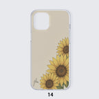 iPhone 14/15 Series Mobile Phone Case | TPU - Sunflower Signature Design by Juli