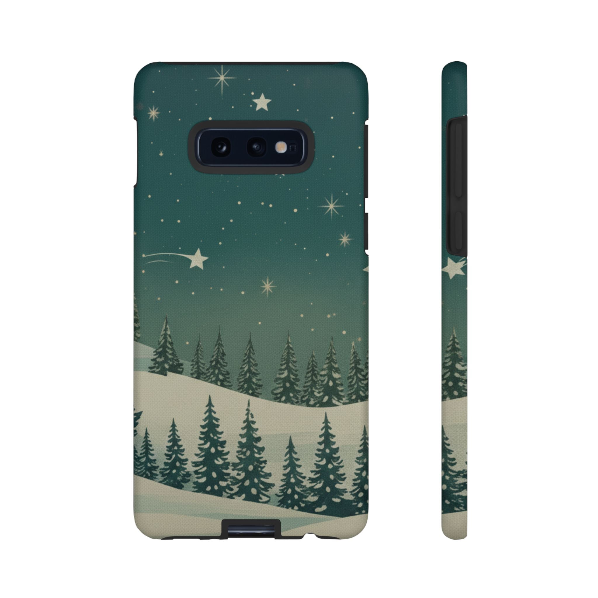 Winter Night Samsung Galaxy/Google Pixel Phone Case - Christmas Holiday Collection